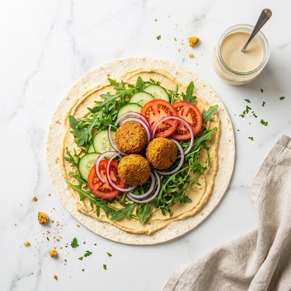 Vegane Picknick Ideen für Draußen 9 A top down preparation 202604172120