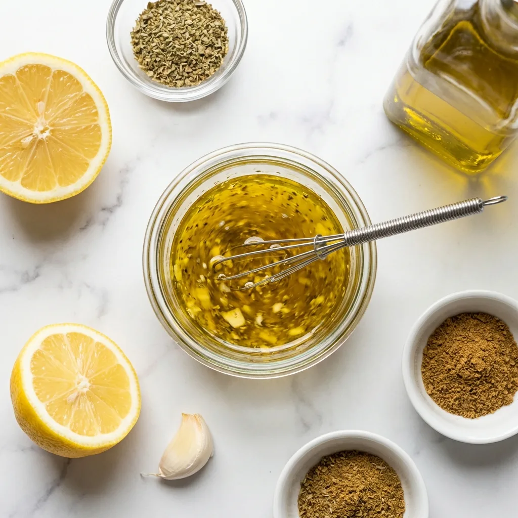 Mediterraner Salat zum Grillen 10 Lemon olive oil 202604142022