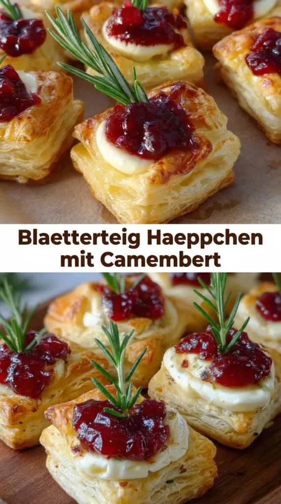 Blätterteig Häppchen mit Camembert – Der Perfekte Snack für jeden Anlass 5 Blaetterteig Haeppchen mit Camem… 202605111933