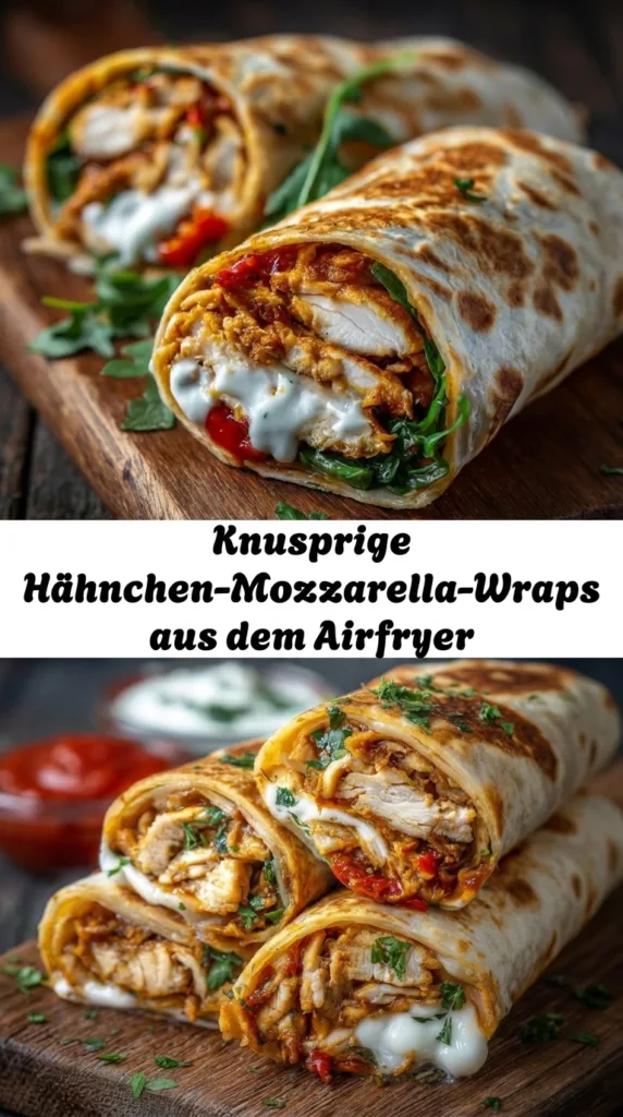 Knusprige Hähnchen Mozzarella Wraps aus dem Airfryer – Schnell, Käsig und Unwiderstehlich 5 Knusprige Haehnchen Mozzarella Wraps 202605121931