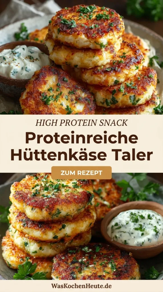 Proteinreiche Hüttenkäse Taler – Fluffig, Sättigend & Blitzschnell 5 Proteinreiche Huettenkaese Taler 202605141430 1