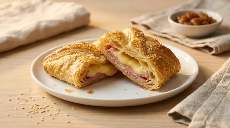 Puff pastry parcel with cheese 202605062058