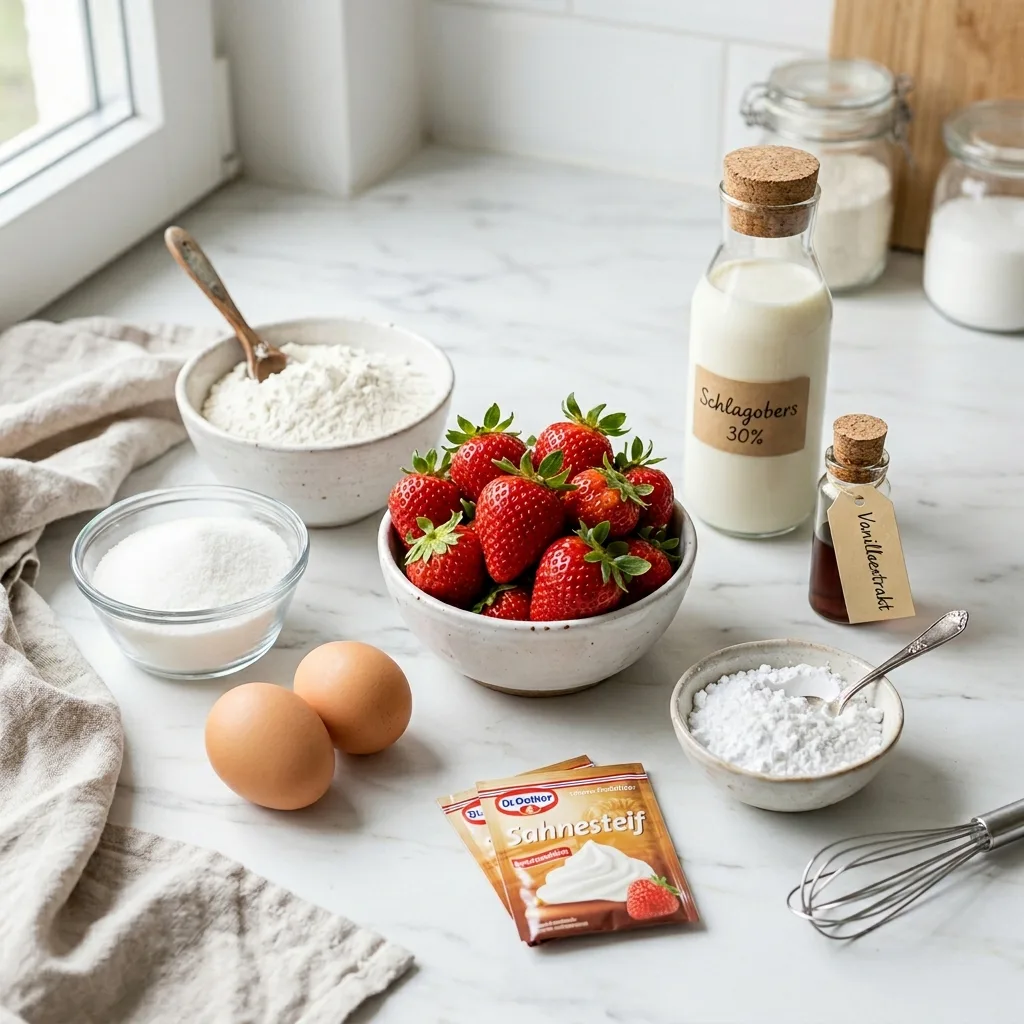 Raw ingredients for German cake 202605050005