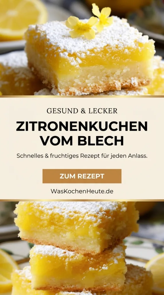 Bananen-Erdbeer-Rennautos: Der geniale Snack, den Kinder nie vergessen 5 Zitronenkuchen vom Blech 202605141416